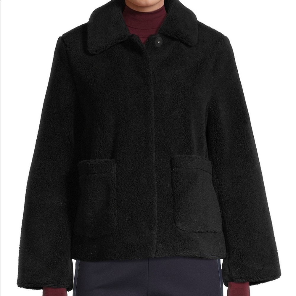 Rebecca Minkoff NEW Black Teddy Jacket